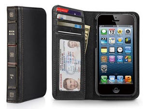 iPhoneを洋書にする「BookBook for iPhone 5 クラシックブラック」が発売