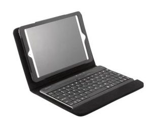 バッファロー、iPad miniと一体化するレザーケース付きBluetoothキーボード