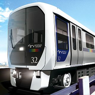 東京都を走るゆりかもめ、新型車両7300系導入! 今月末から夜間試運転