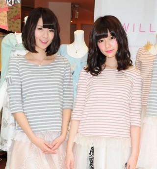 AKB48島崎遥香&菊地あやか「女の子でよかった」 - 春の装いでポージング