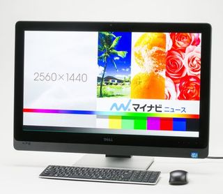 タッチ対応でWQHD解像度の27型液晶一体型はどこまで使えるか? - デル「XPS One 27 」