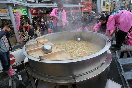 東京都武蔵小山でタケノコ汁3 333杯を無料配布 たけのこ祭り 4 21開催 マイナビニュース