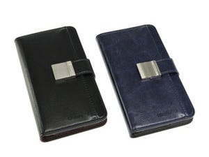 上海問屋、iriver社のカードポケット付き手帳型iPhone 5用ケース