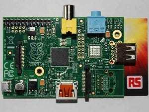 RSコンポーネンツ、2,150円で買える超小型PC「Raspberry Pi Model A」