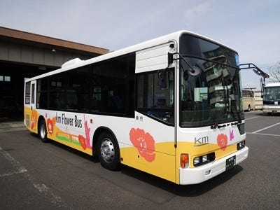 東京都浜松町とお台場 東京ビッグサイトを結ぶ Kmフラワーバス 運行開始 マイナビニュース