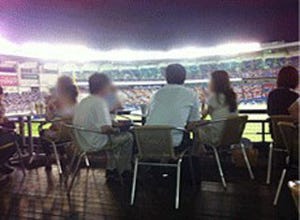 千葉県QVCマリンフィールドで野球観戦&恋活!「第1回恋活シート」