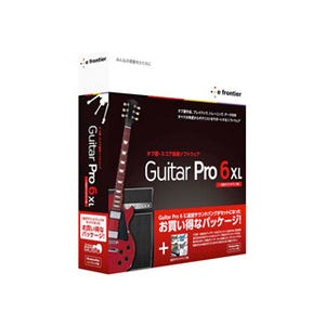 イーフロンティア、ギター譜面作成ソフトと追加音源の「Guitar Pro 6 XL」