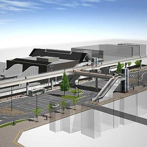 大阪府和泉市のJR阪和線和泉府中駅の橋上駅舎完成、5月下旬供用開始