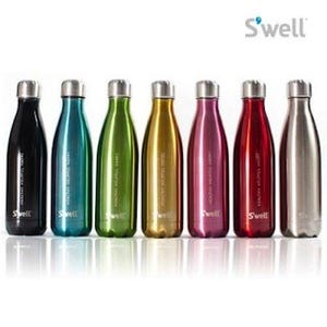24時間の保冷・12時間の保温が可能な水筒「S'wellボトル」が全12色で登場