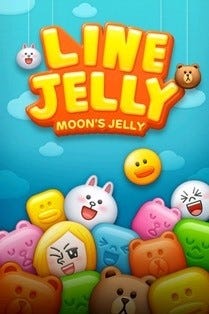 Line キャラクターパズルゲームの第三弾 Line Jelly 公開 マイナビニュース