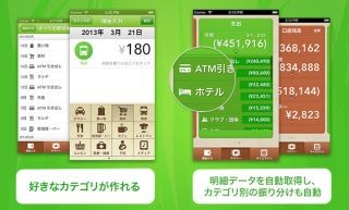 複数の預金残高やカード使用額を同時確認、iPhone/iPadアプリ「Moneytree」