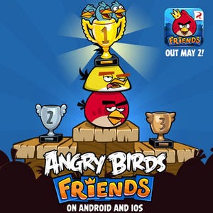 あの人気デアプリがソーシャルゲームに! 「Angry Birds Friends」提供開始