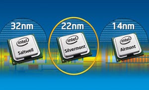 Intel、次世代Atomコア「Silvermont」披露、消費電力1/5でピーク性能3倍