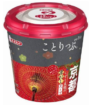 ことりっぷ×エースコックで京都をイメージ「くずし豆腐の京だしスープ」