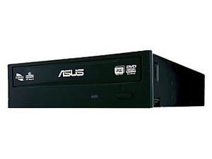 ASUS、非動作時の消費電力を最大50%削減する内蔵型SATA DVDドライブ