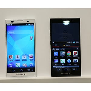 写真で見るドコモ2013年夏モデル - 「ARROWS NX F-06E」編