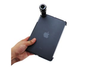 上海問屋、iPad mini用の光学12倍カメラレンズキット