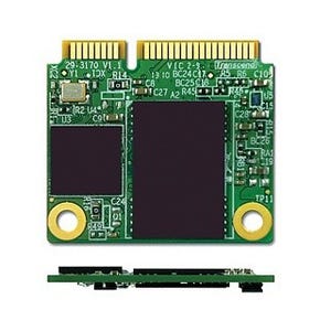 トランセンド、組み込み向けmSATA mini SSD - リード最大256MB/s