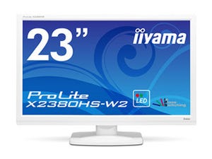 iiyama、実売21,800円でIPSパネルを採用した23型ワイドフルHDディスプレイ