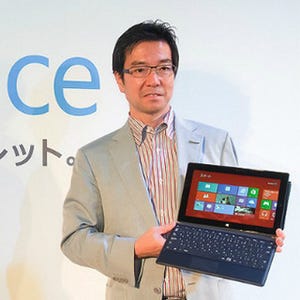 日本MS樋口社長「努力して進めている」 - Surface Pro発表会で「Windows Phone 8」について言及