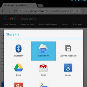 Google Cloud Printアプリが登場、Androidからどこでも印刷