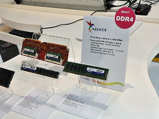 COMPUTEX TAIPEI 2013 - DDR4メモリモジュールのサンプル展示、DDR3のOCメモリはDDR3-3000の戦いへ