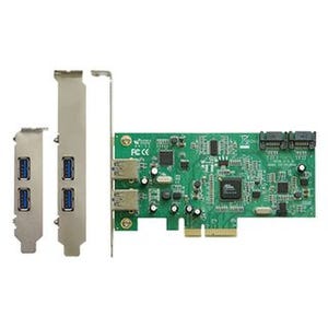 玄人志向、SATA3とUSB 3.0のコンボインタフェースカード - PCI-E x4接続