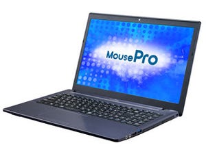 マウスプロ、SSD+HDD構成にも対応するHaswell搭載15.6型ビジネスノートPC