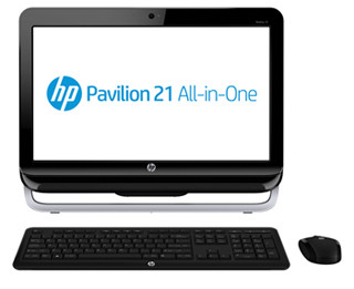 日本HP、直販6万円台の21.5型フルHD液晶一体デスクトップ - HP Pavilion 21