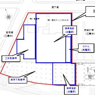 北海道旭川市、イオン入居の旭川駅ターミナルビルは2015年春開業予定