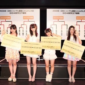 SKE48終身名誉研究生･松村香織、決勝で敗退! 大脇ら4名の予備戦出場者決定