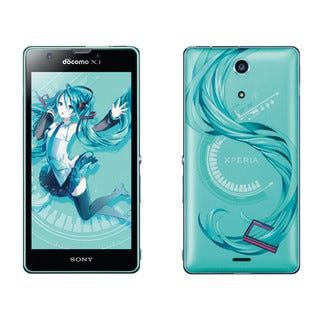 限定39 000台 ドコモの初音ミクスマホ Xperia Feat Hatsune Miku So 04e の仕様をチェック マイナビニュース