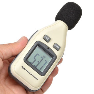 サンコー、ポケットサイズのデジタル騒音計 - 三脚用ホールド穴付き