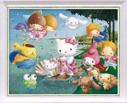 立体デジタル絵画「HELLO KITTY × カシオアート」に低価格な新作 ...