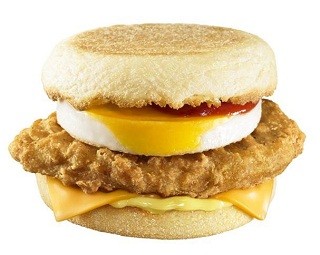 マクドナルド、朝マックに新メニュー「チキンエッグマフィン」発売