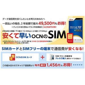 NTTグループがiPhoneを販売、SIMフリー端末とSIMカードのセットで