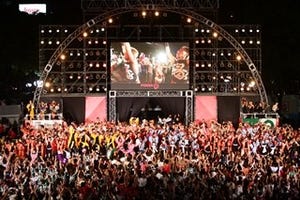 愛知県名古屋市で「にっぽんど真ん中祭り」。ギネス記録認定「踊りの祭典」