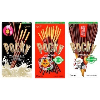 江崎グリコ、パイ食感プレッツェル×濃厚ミルクチョコの「ポッキー」発売