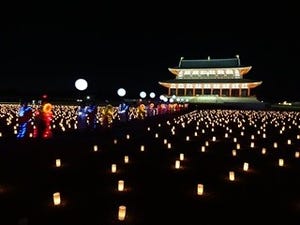 奈良県奈良市で「平城京天平祭・夏」開催 -幻想的な光と灯りで彩る