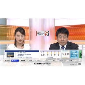 NHK、放送通信連携サービス「NHK Hybridcast」を9月2日開始 - HTML5ベース