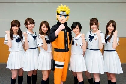 乃木坂46が ナル坂46 に アニメ Naruto ナルト 公式サポーターに就任 マイナビニュース