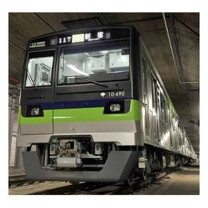 東京都交通局、都営新宿線に10-300形3次車 - 今年度は新造車両を3編成導入
