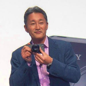 IFA 2013 - ソニー・平井CEOが最新スマートフォン「Xperia Z1」やスマホと接続するレンズ型カメラをアピール