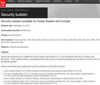 Adobe Readerやacrobatで更新プログラム公開 コード実行の脆弱性に対処 マイナビニュース