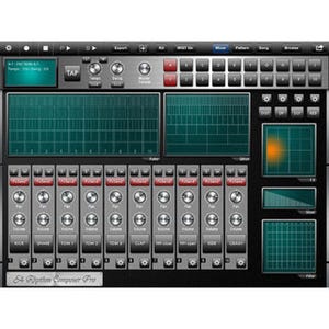 カスタマイズ可能なiPad用ビートボックスアプリ「S4 Rhythm Composer Pro」