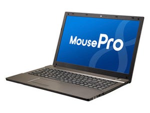 MousePro、SSD+HDDのツインドライブにも対応するビジネス向け15.6型ノート