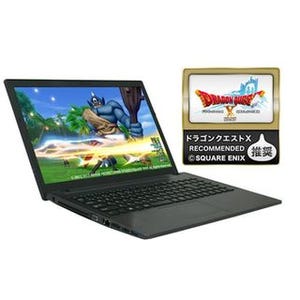 パソコン工房、Windows版「ドラゴンクエストX」推奨ノートPC