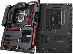 ASUS、樹脂製カバーで覆われたZ87搭載ATXマザー「MAXIMUS VI FORMULA