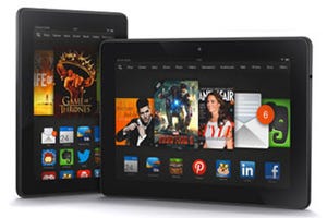米Amazon、高解像度化した新タブレット「Kindle Fire HDX」シリーズ