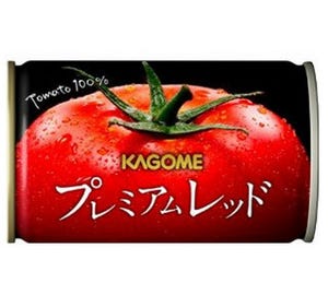 Amazon.co.jp限定、トマト4.5個分を凝縮した「カゴメプレミアムレッド」